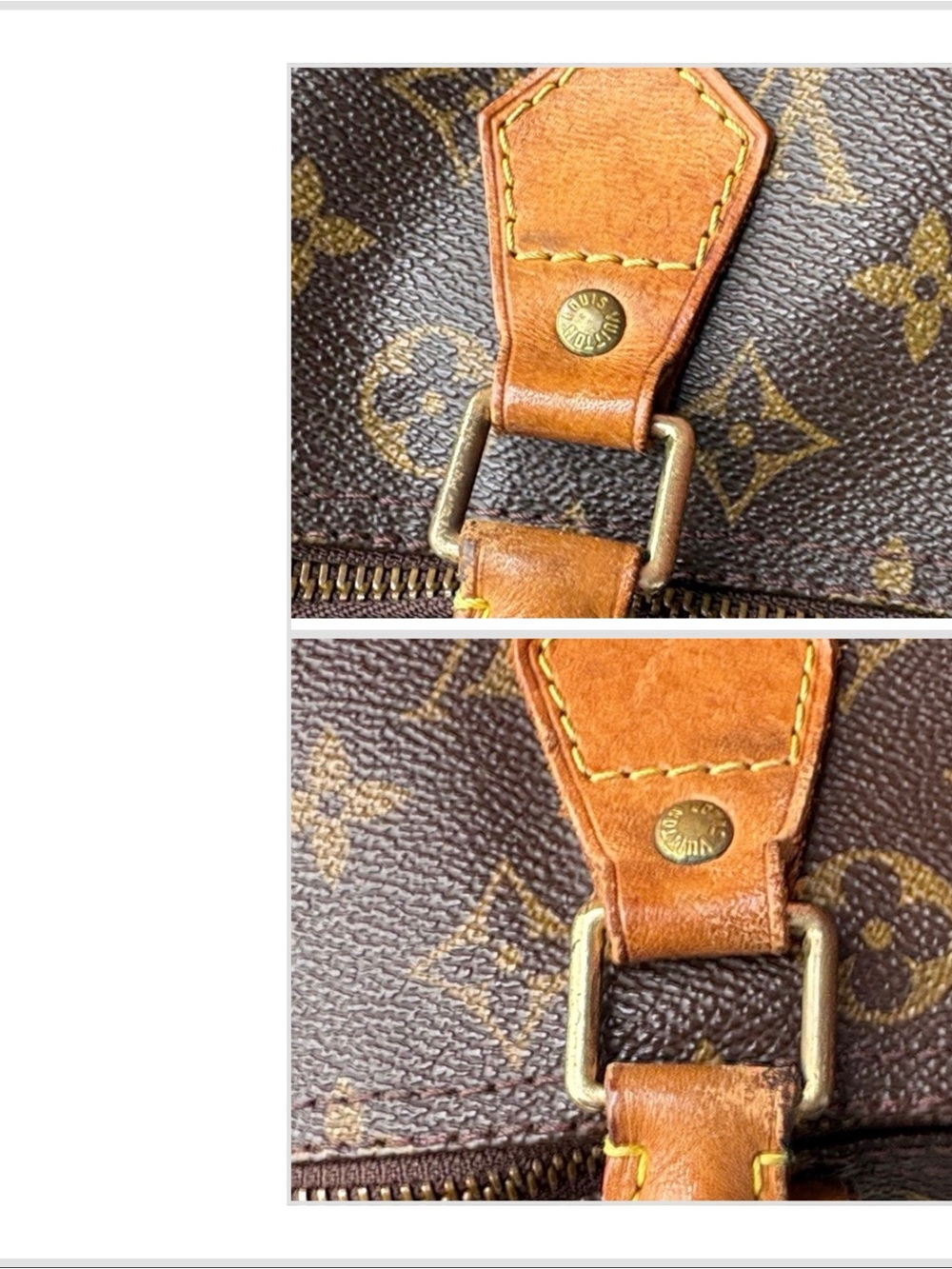 Louis Vuitton Speedy 30 Monogram Bag 2000 Authentic Vintage - Picture 11 of 17
